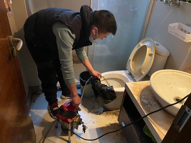 金山马桶疏通-疏通下水道