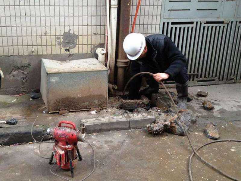 金山疏通下水道-洗菜池疏通