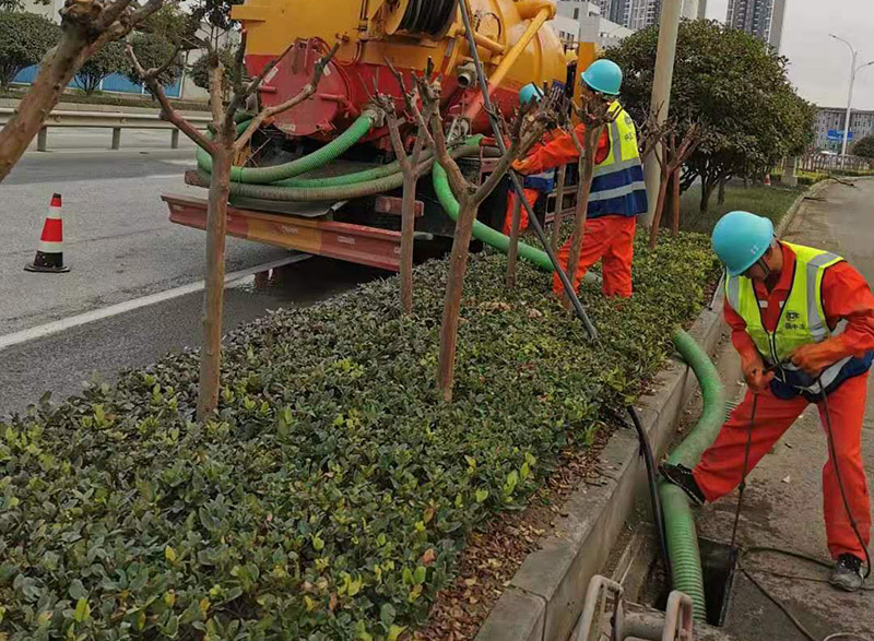 金山市政管道清淤